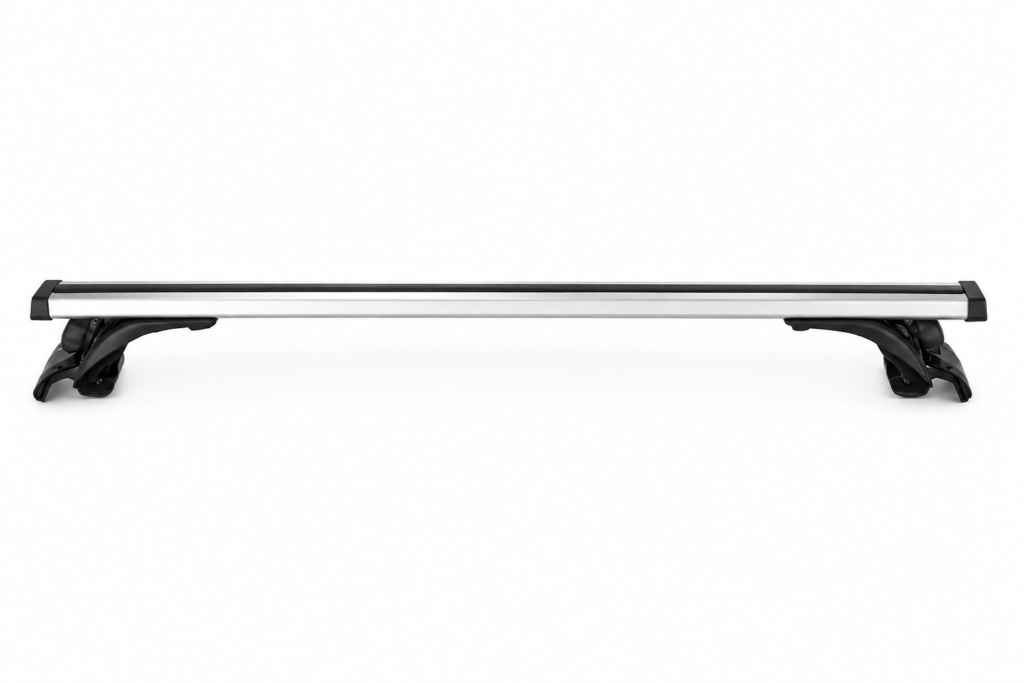 Universal Roof Rack Crossbars for Cars Without Side Rails – 122 cm Adjustable, 75 kg Capacity, Lockable Aluminum Cross Bars